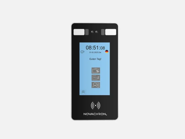 "NovaCHRON Terminal Serie 1804 mit Touchdisplay und RFID-Erfassung
