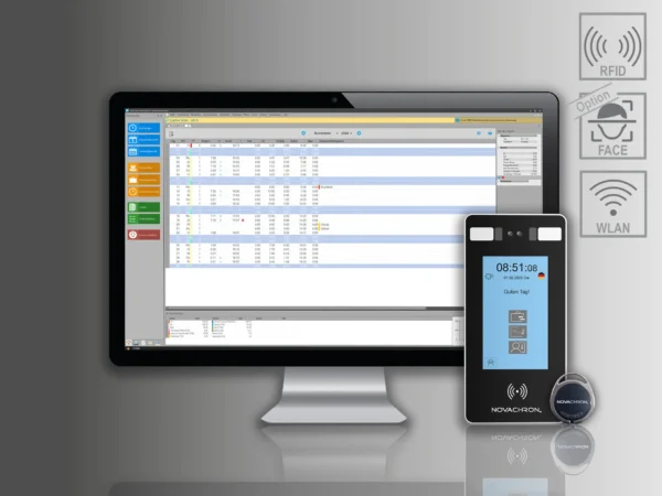 smart time mit Serie 1804 – Terminal mit RFID-Erfassung